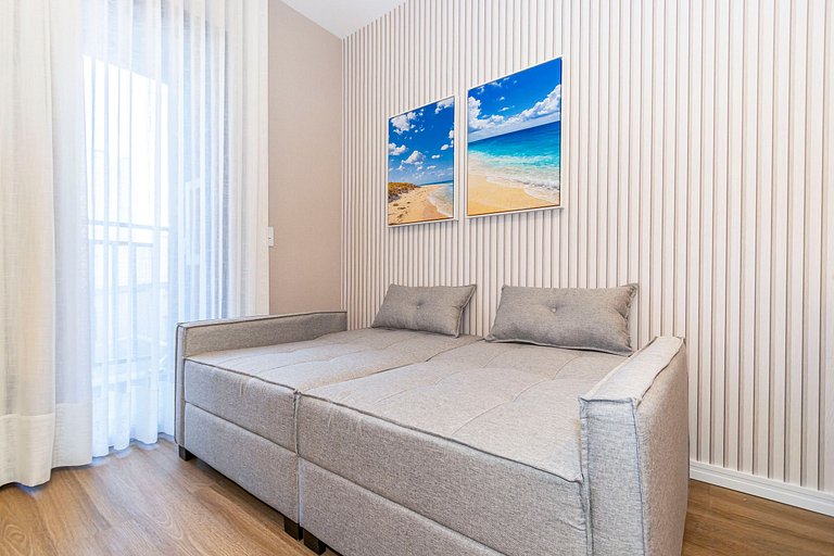 Ap premium no Centro, com 2Q e 2 vagas - CNA0411