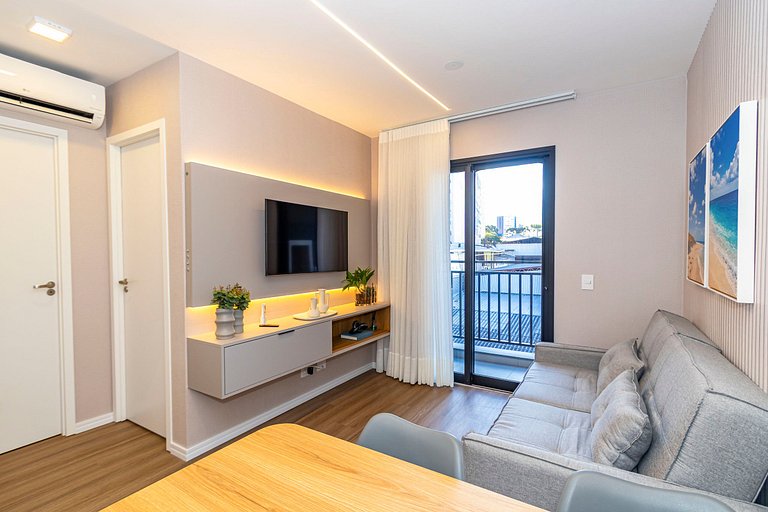 Ap premium no Centro, com 2Q e 2 vagas - CNA0411