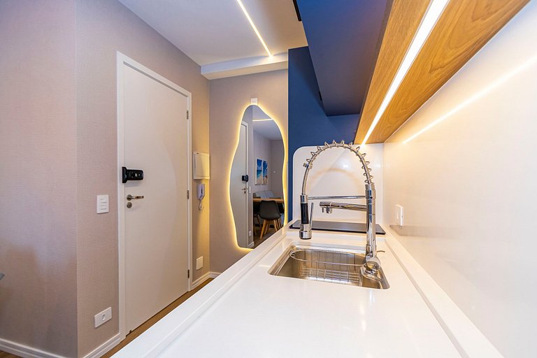 Ap premium no Centro, com 2Q e 2 vagas - CNA0411