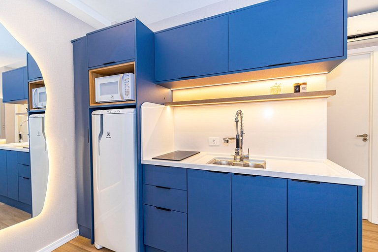 Ap premium no Centro, com 2Q e 2 vagas - CNA0411