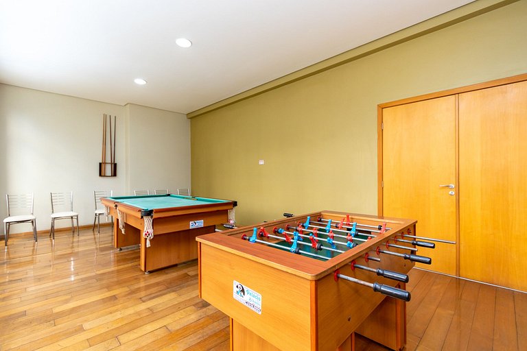 Studio c/ Piscina ao lado da Rua 24 Horas -CON1701