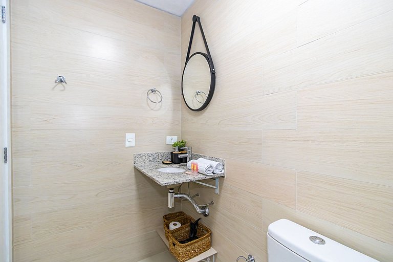 Ap de 1q Super Completo no Bairro Portão -PLU0304