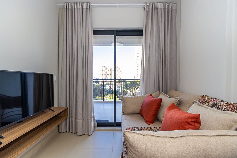 Ap de 1q Super Completo no Bairro Portão -PLU0304