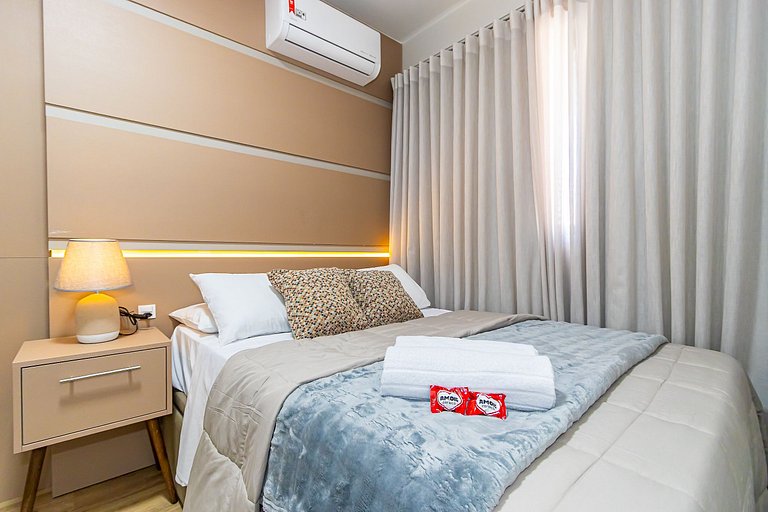 Ap de 1q Super Completo no Bairro Portão -PLU0304