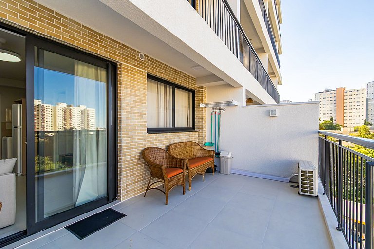 Ap de 1q Super Completo no Bairro Portão -PLU0304