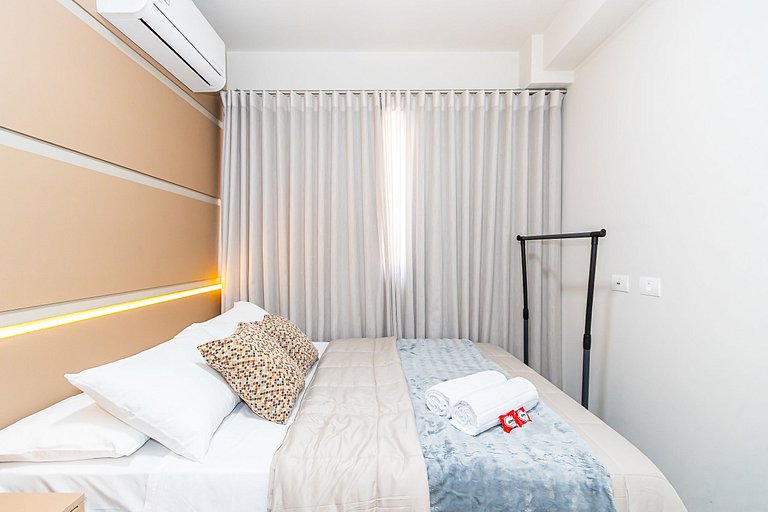 Ap de 1q Super Completo no Bairro Portão -PLU0304