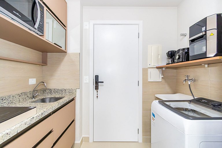 Ap de 1q Super Completo no Bairro Portão -PLU0304