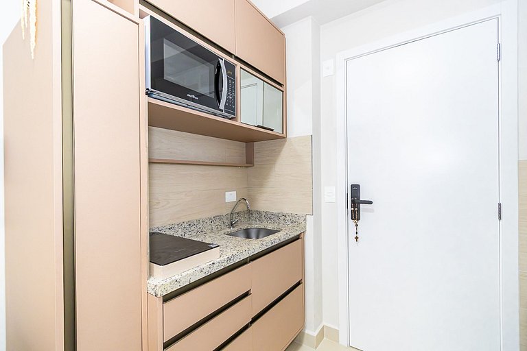 Ap de 1q Super Completo no Bairro Portão -PLU0304