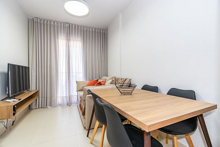 Ap de 1q Super Completo no Bairro Portão -PLU0304