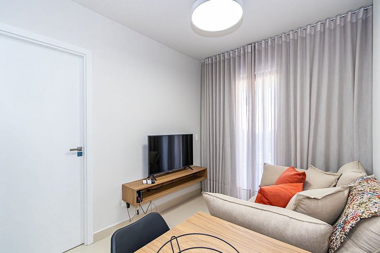 Ap de 1q Super Completo no Bairro Portão -PLU0304