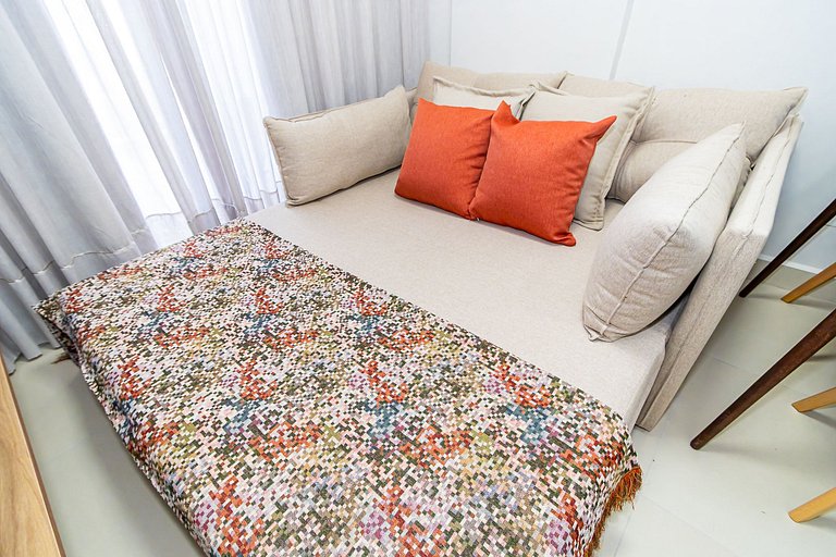 Ap de 1q Super Completo no Bairro Portão -PLU0304