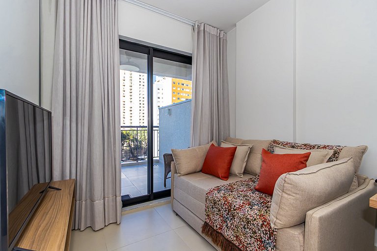 Ap de 1q Super Completo no Bairro Portão -PLU0304