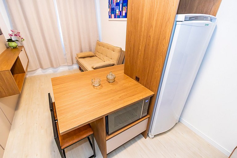 Apartamento Charmoso no Centro de Curitiba-ZIO0406