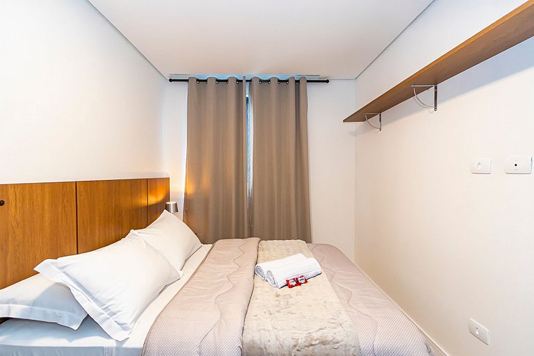 Apartamento Charmoso no Centro de Curitiba-ZIO0406