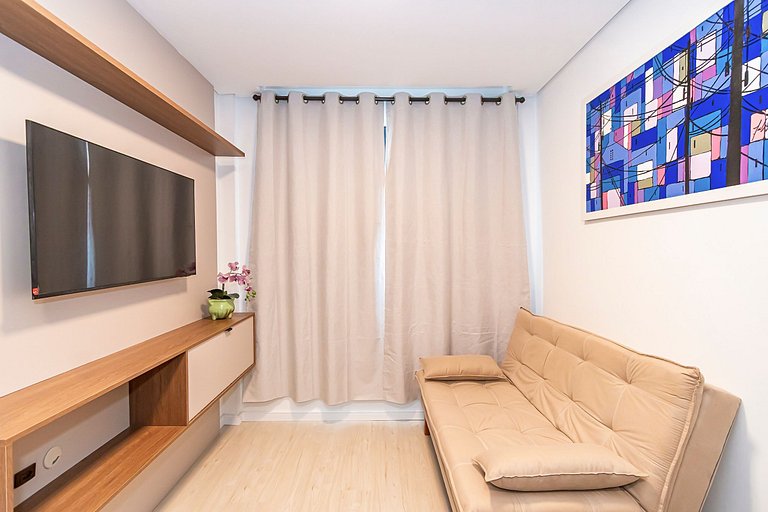 Apartamento Charmoso no Centro de Curitiba-ZIO0406