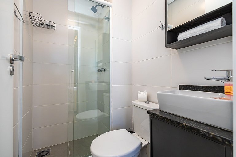 Studio Premium no Centro | c/ garagem - IBI2408