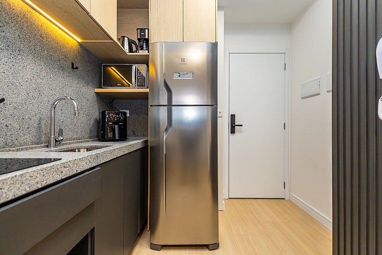 Studio Premium no Centro | c/ garagem - IBI2408