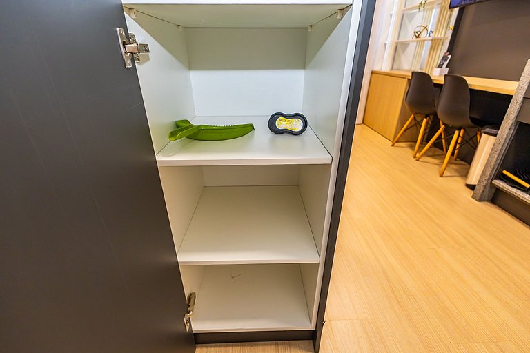 Studio Premium no Centro | c/ garagem - IBI2408