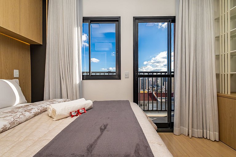 Studio Premium no Centro | c/ garagem - IBI2408