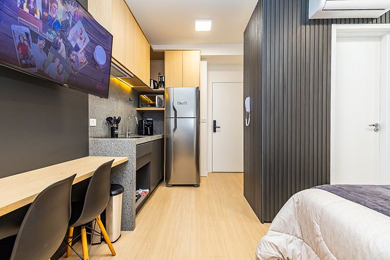 Studio Premium no Centro | c/ garagem - IBI2408
