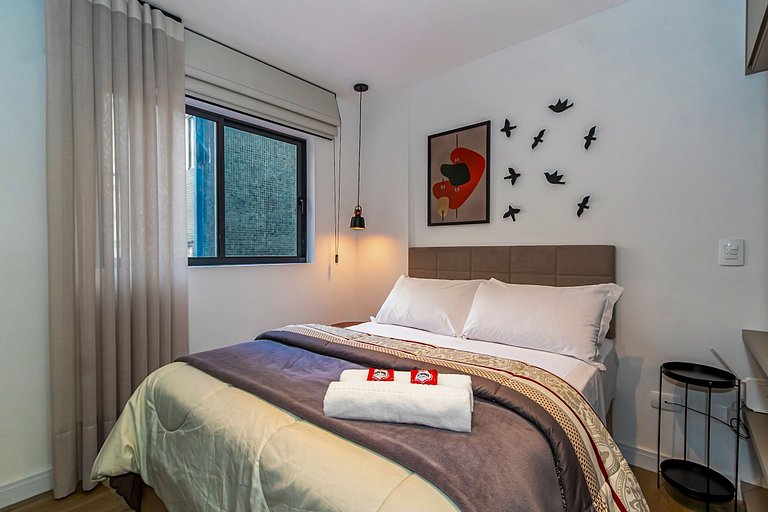 Studio completo na Melhor Região do Centro-LIN0305