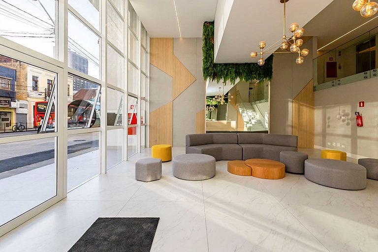 Studio novo no Centro, perto de tudo-MAN1517