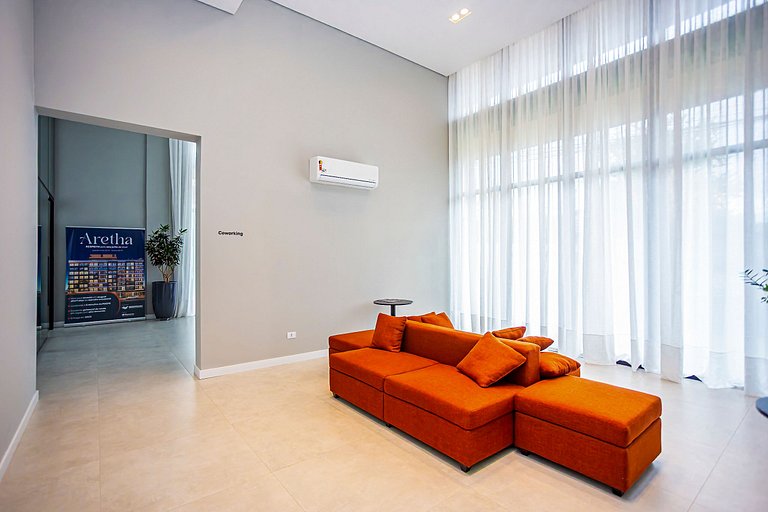 Ap de 1 quarto super completo c/ garagem - ARE0504