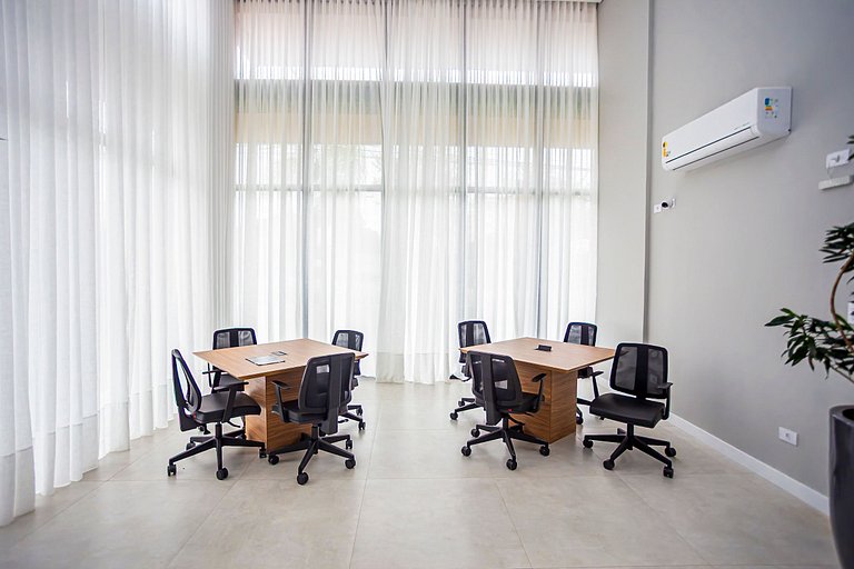 Ap de 1 quarto super completo c/ garagem - ARE0504