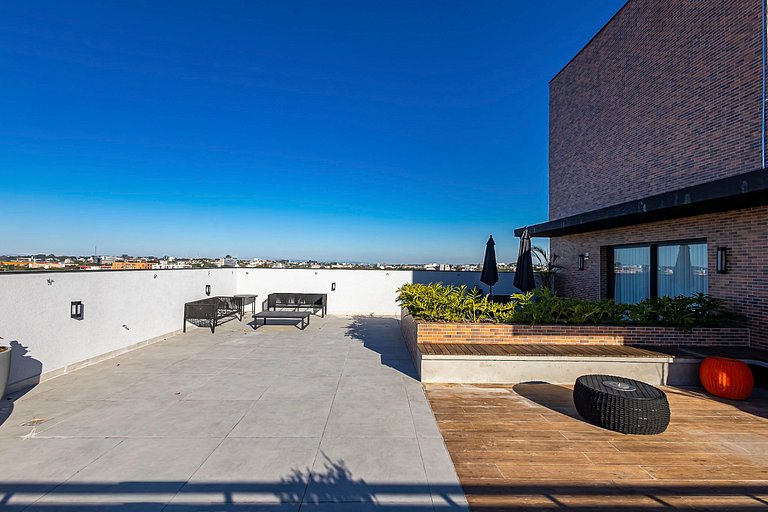 Ap de 1 quarto super completo c/ garagem - ARE0504