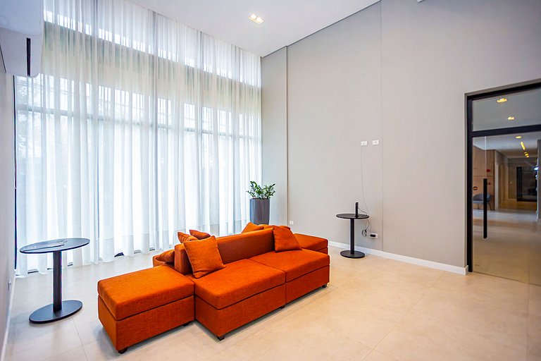 Ap de 1 quarto refinado com garagem - ARE0511