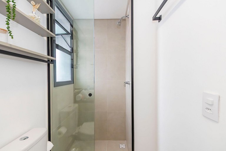 Ap de 1 quarto refinado com garagem - ARE0511