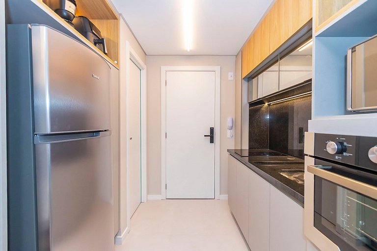 Ap de 1 quarto refinado com garagem - ARE0511