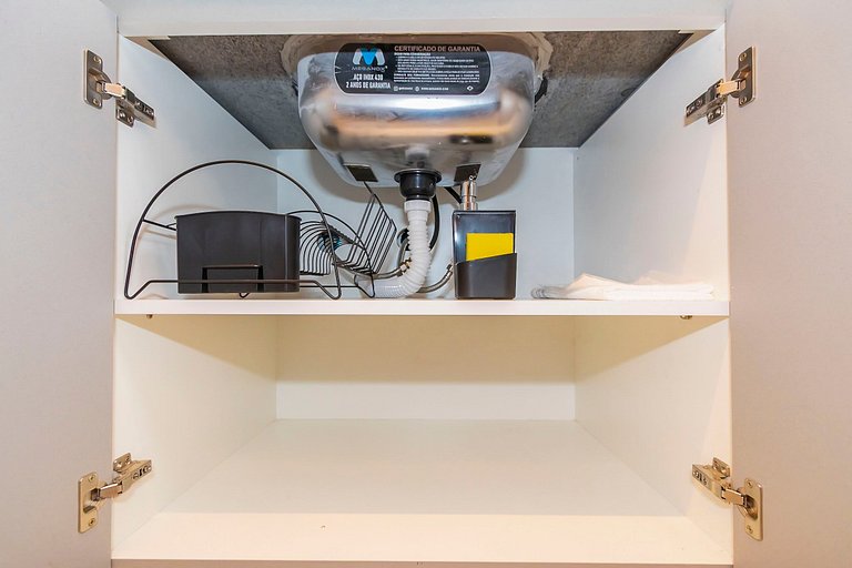 Ap de 1 quarto refinado com garagem - ARE0511