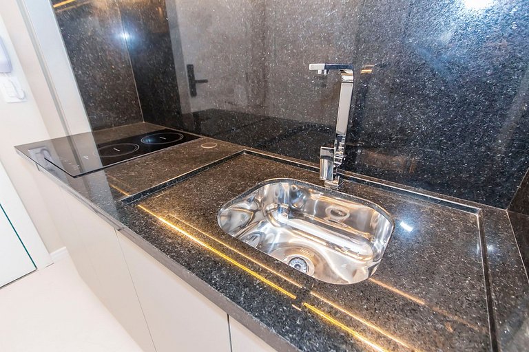 Ap de 1 quarto refinado com garagem - ARE0511