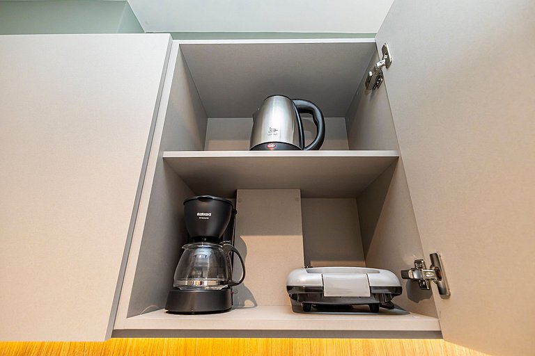 Apartamento de 1 quarto super confortável- PLU1004