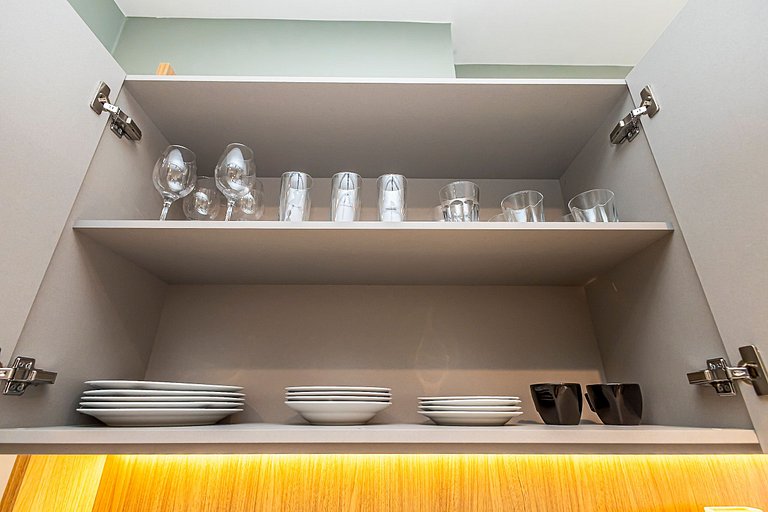 Apartamento de 1 quarto super confortável- PLU1004
