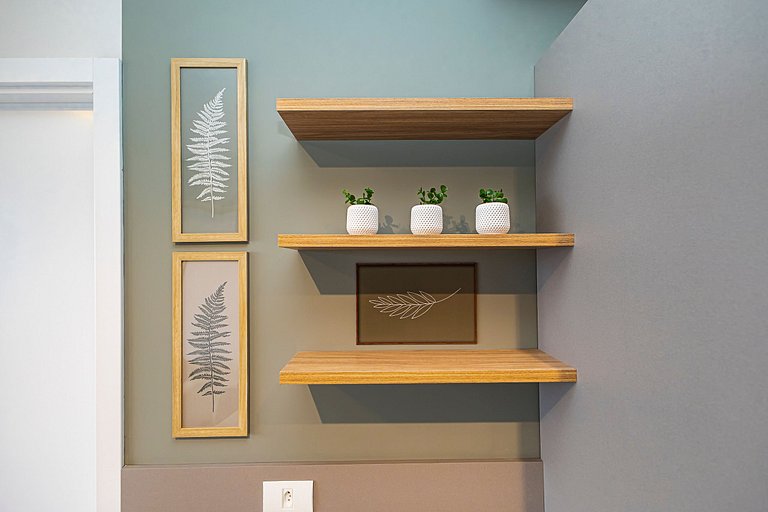 Apartamento de 1 quarto super confortável- PLU1004