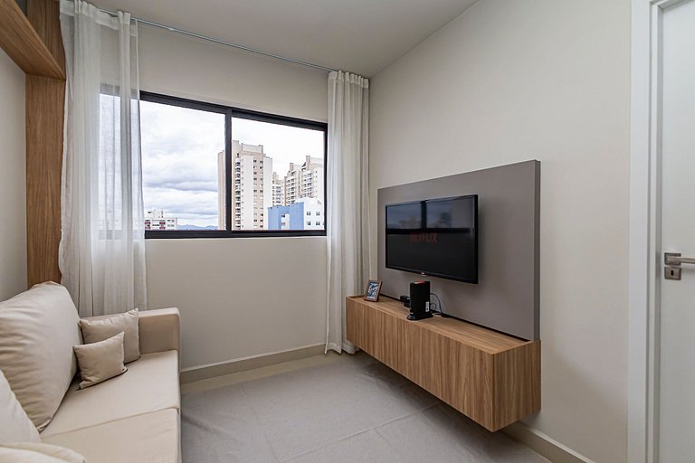 Apartamento de 1 quarto super confortável- PLU1004