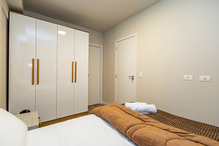 Apartamento de 1 quarto super confortável- PLU1004