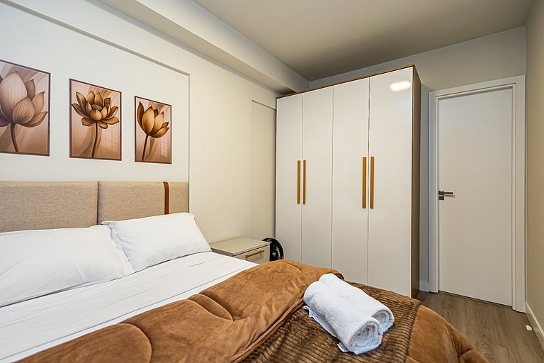 Apartamento de 1 quarto super confortável- PLU1004