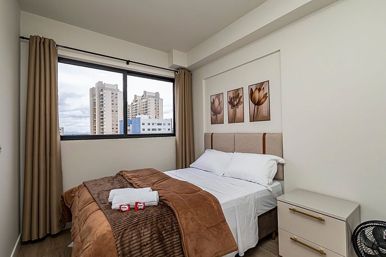 Apartamento de 1 quarto super confortável- PLU1004