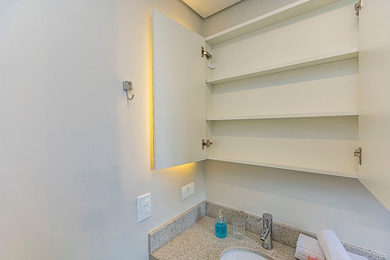 Apartamento de 1 quarto super confortável -PLU0801