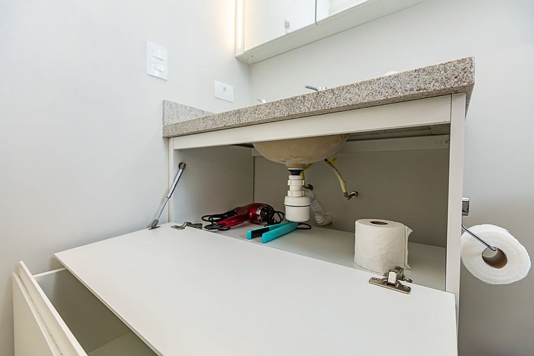 Apartamento de 1 quarto super confortável -PLU0801