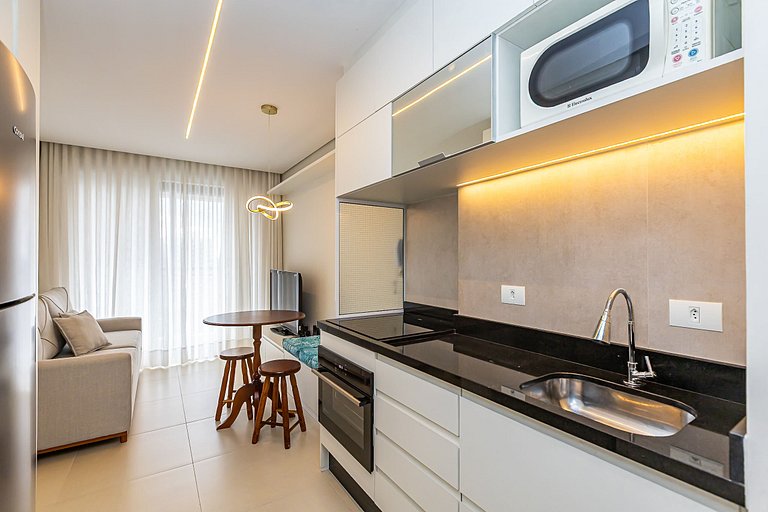 Apartamento de 1 quarto super confortável -PLU0801