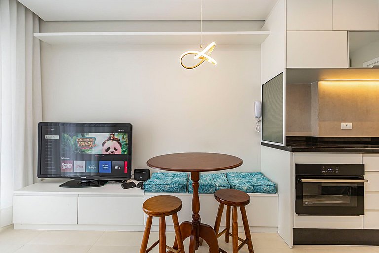 Apartamento de 1 quarto super confortável -PLU0801