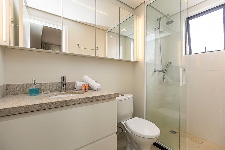 Apartamento de 1 quarto super confortável -PLU0801