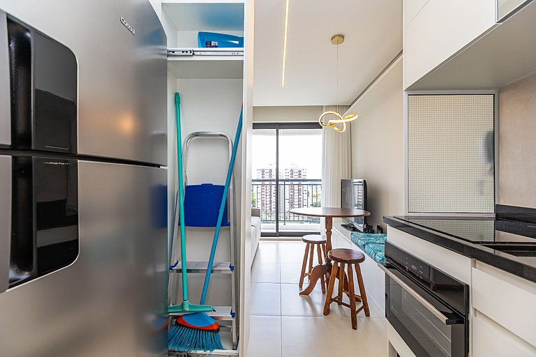 Apartamento de 1 quarto super confortável -PLU0801