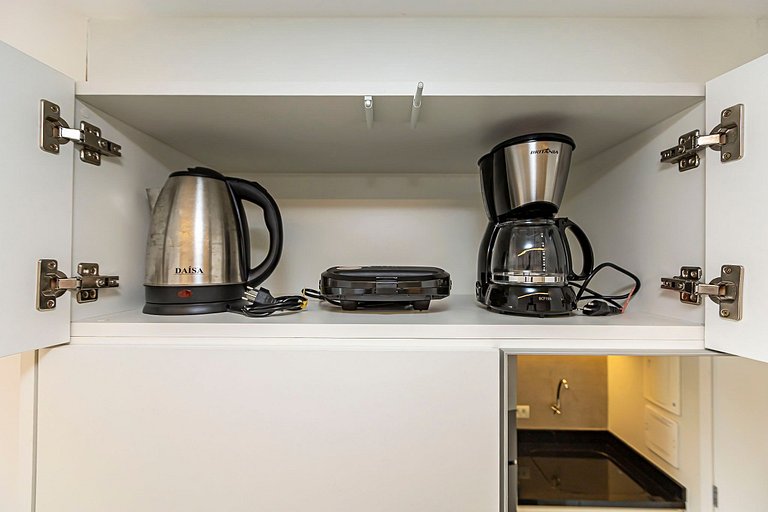 Apartamento de 1 quarto super confortável -PLU0801