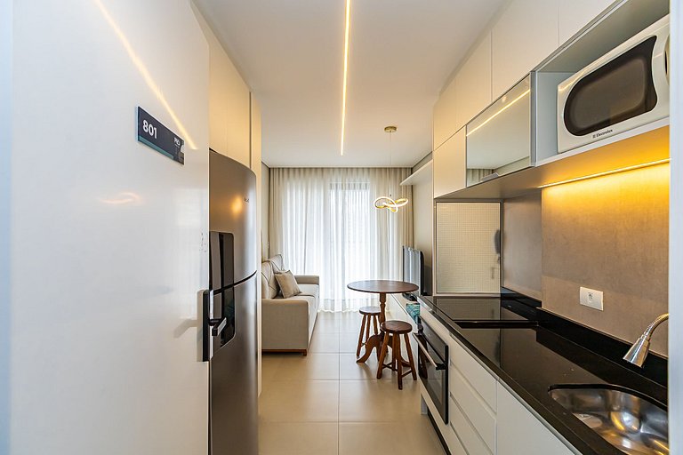Apartamento de 1 quarto super confortável -PLU0801