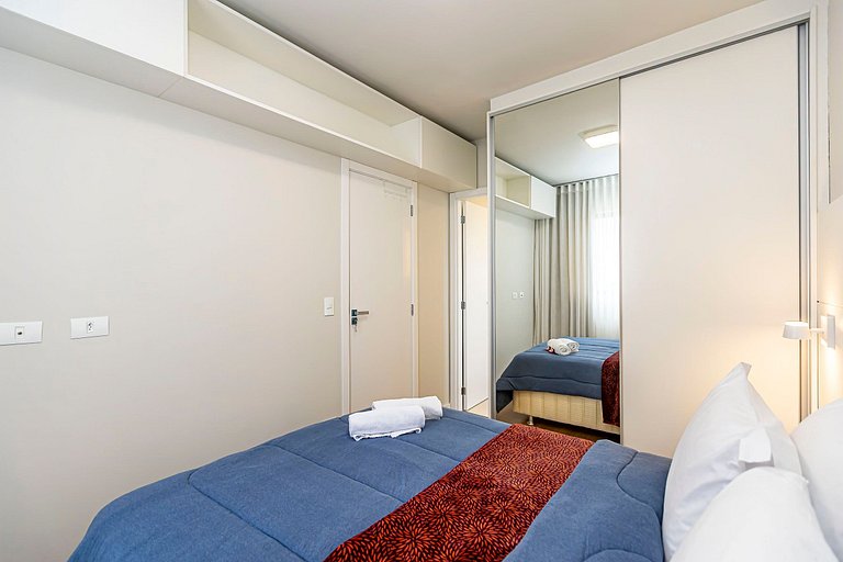 Apartamento de 1 quarto super confortável -PLU0801